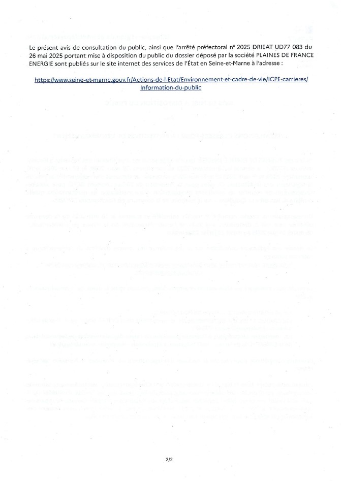 ICPE 2 fait